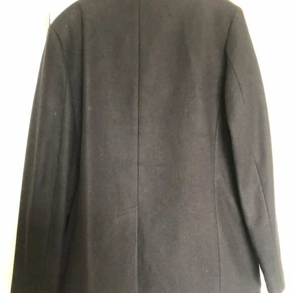 Men's Club Monaco Wool P-Coat. - Picture 3 of 6